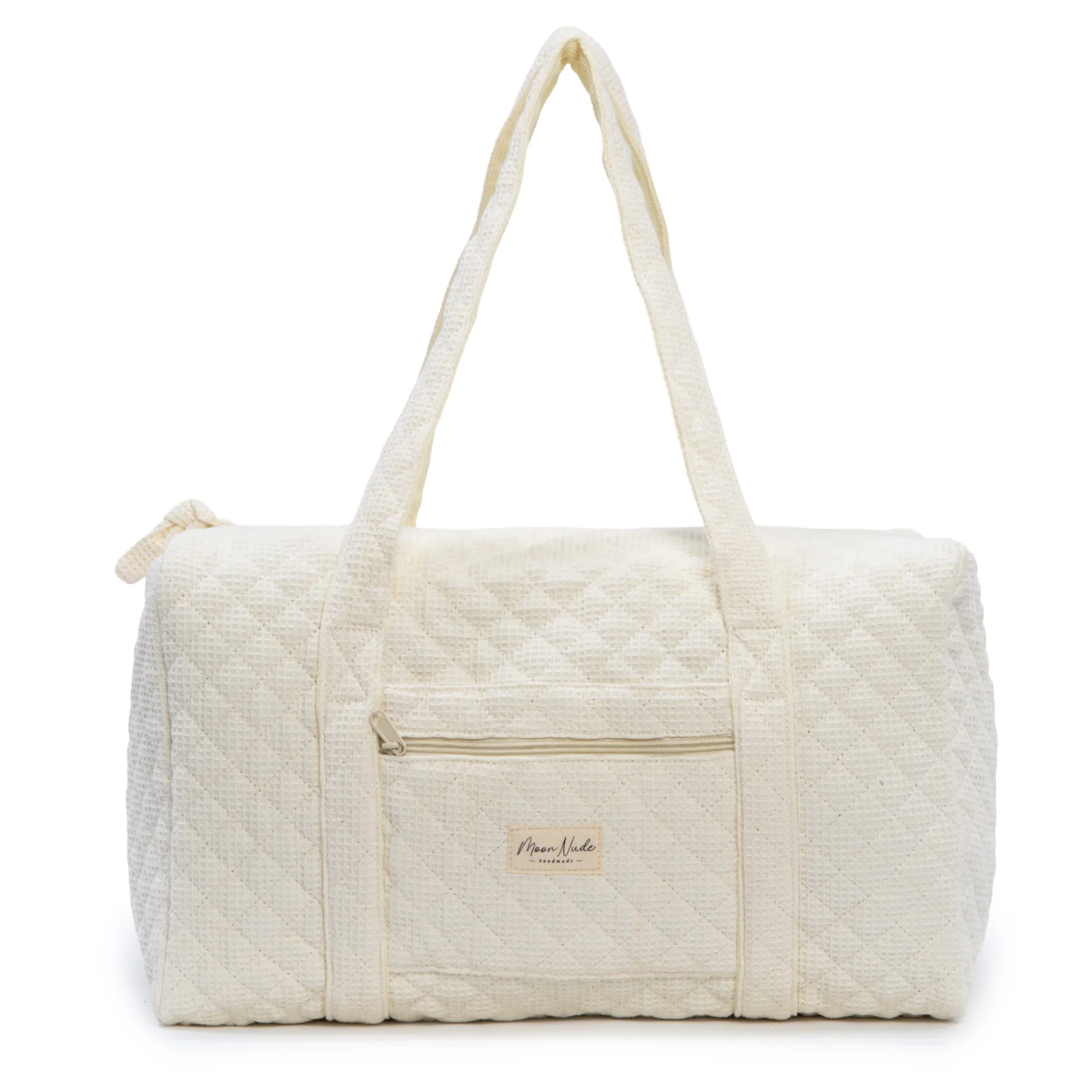 Cream Large Duffel Bag - Image 2