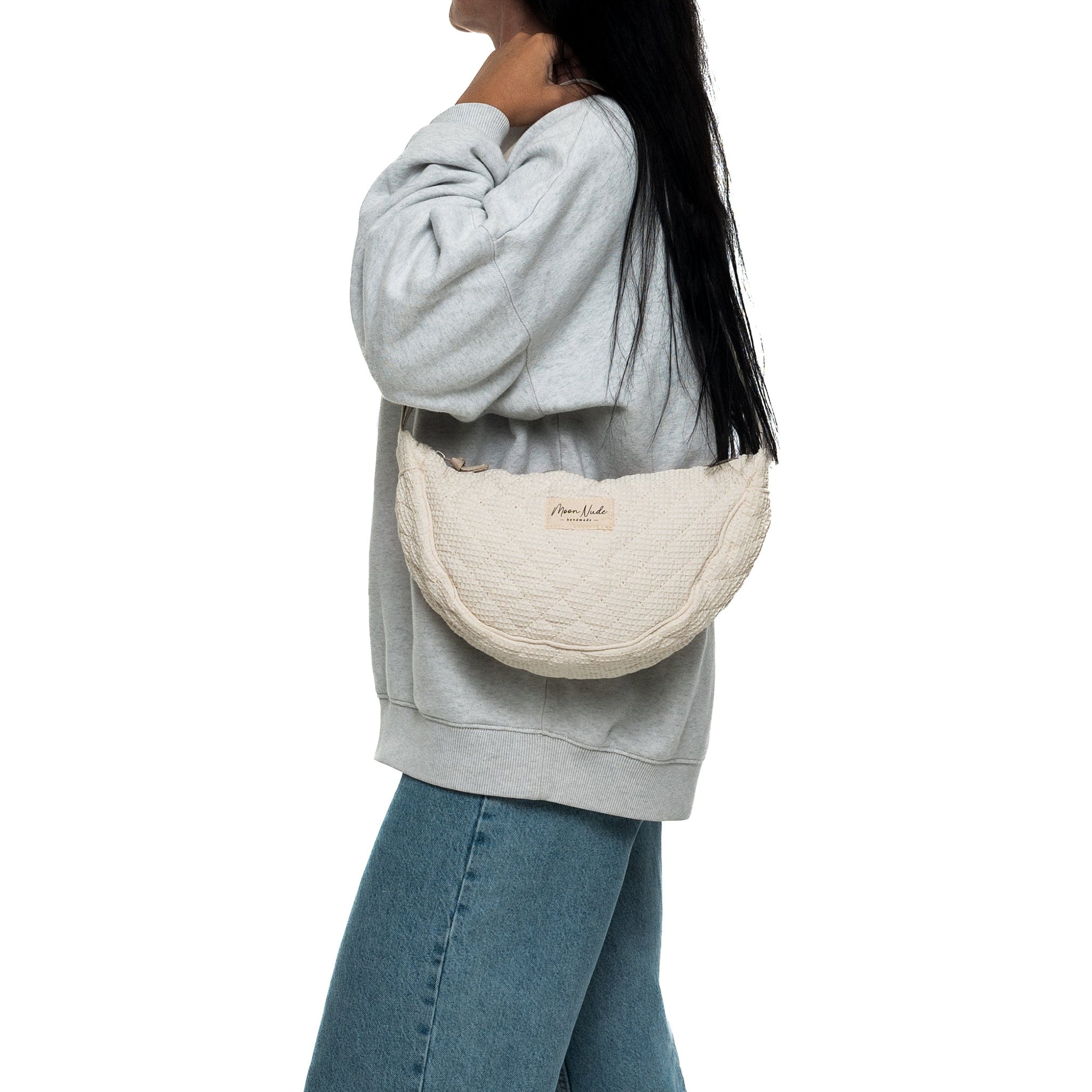 Cream Mini Shoulder Bag - Image 2